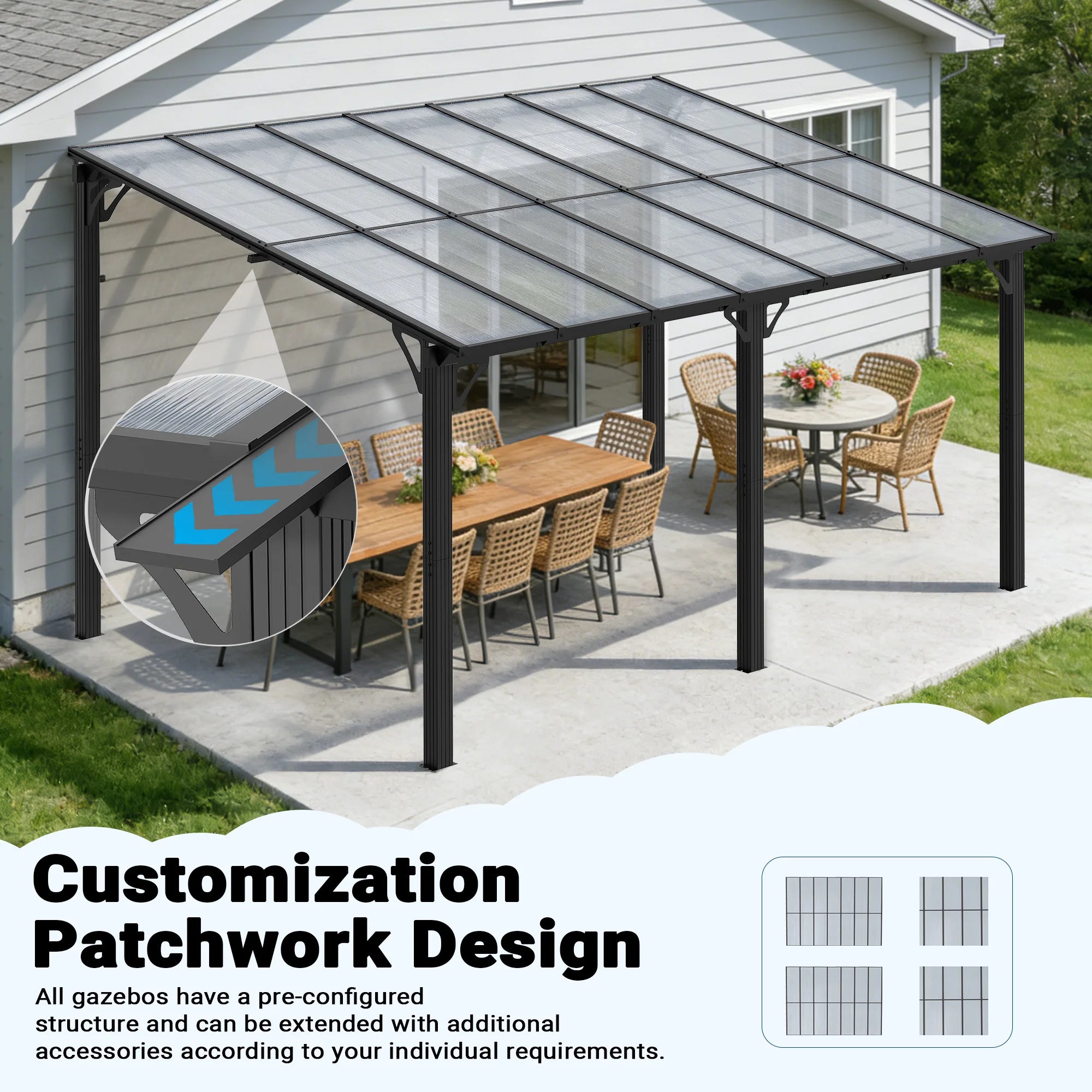 All-Weather Pavilion for Patio