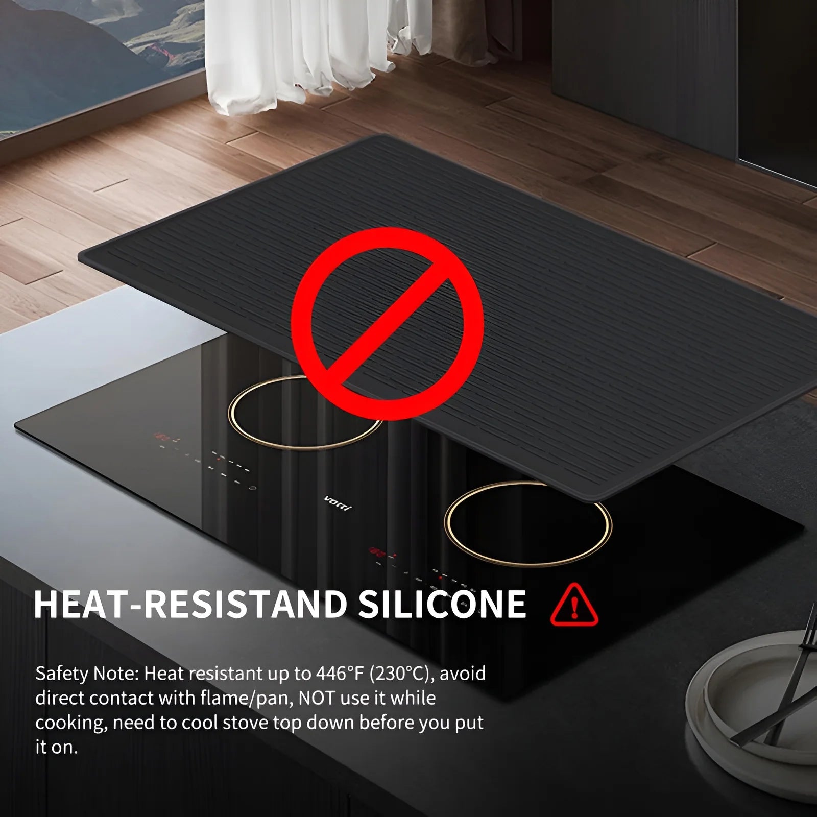 Extra Large Silicone Stove Top Cover