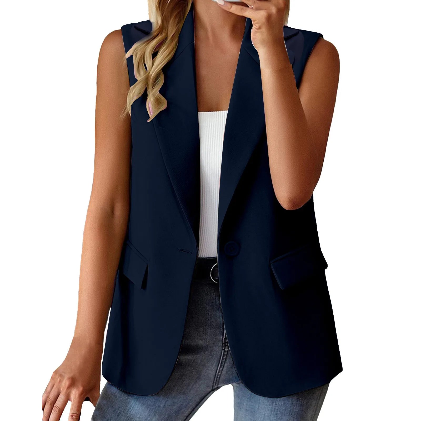 Casual Sleeveless Vest