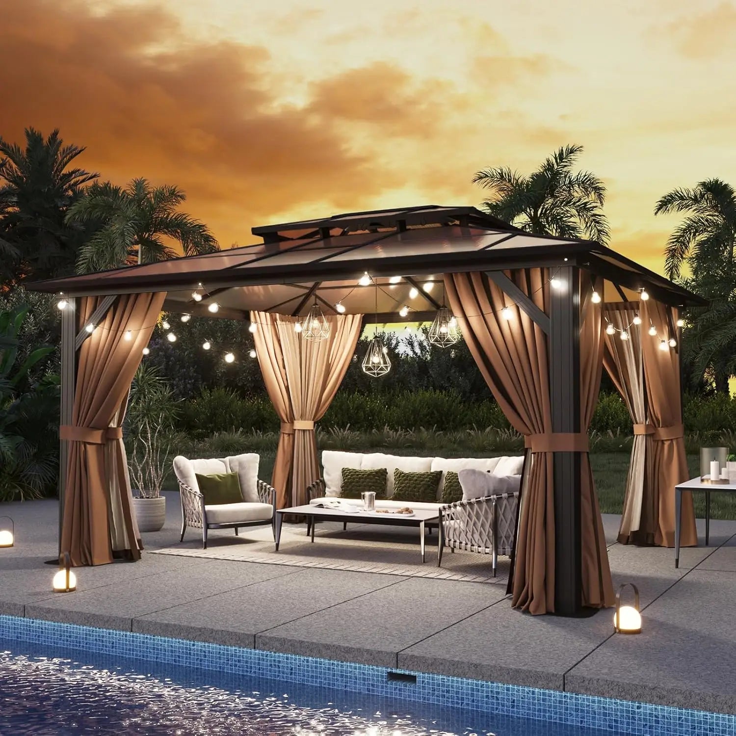 12'x10' Hardtop Gazebo