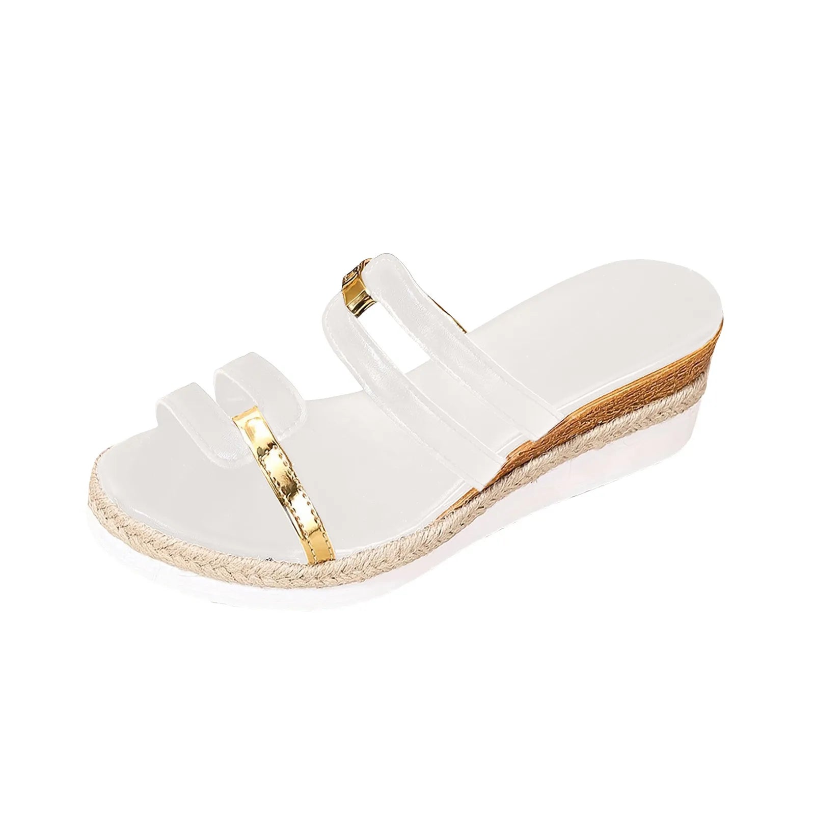 Dressy Comfortable Slope Sandals
