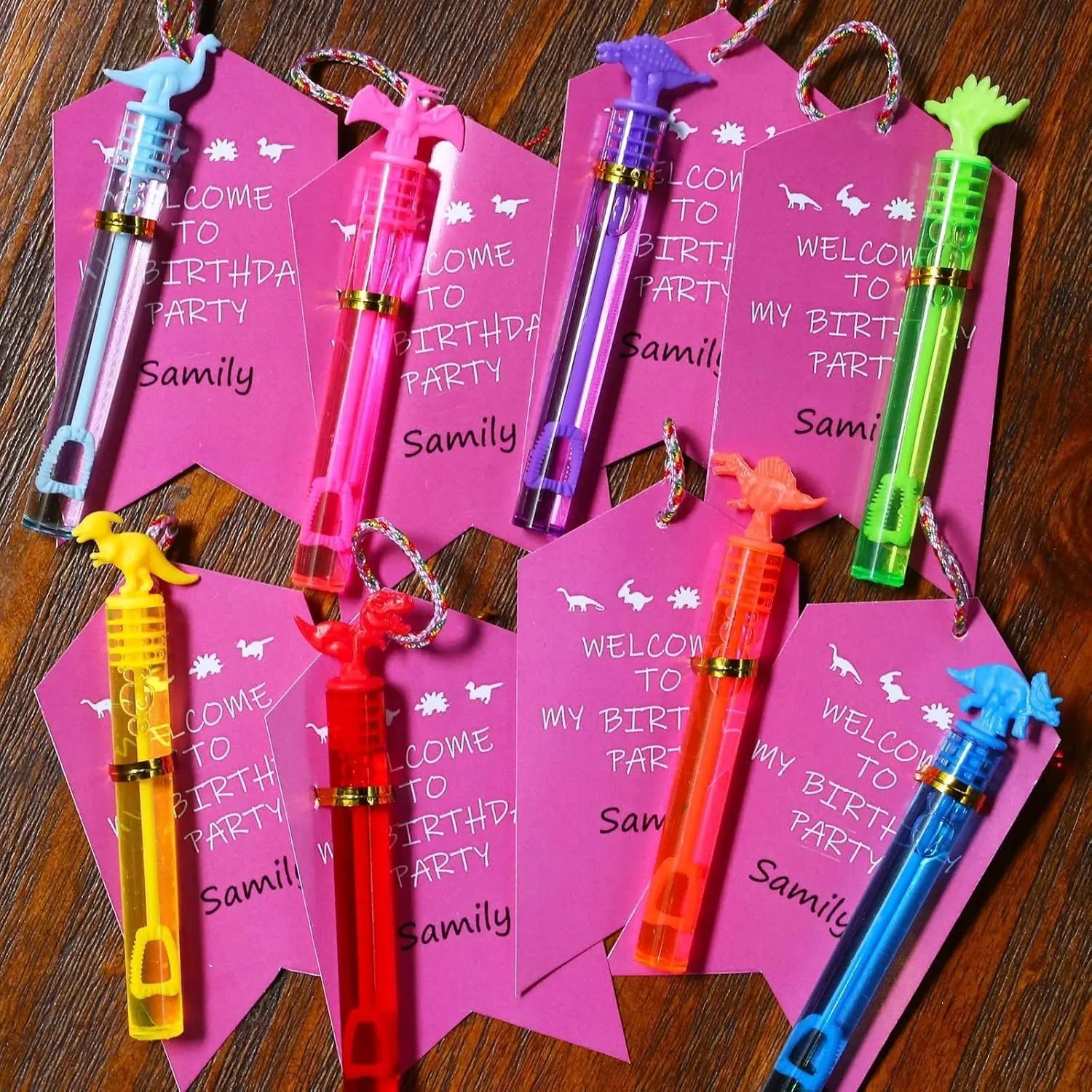 Dinosaur Bubble Wands