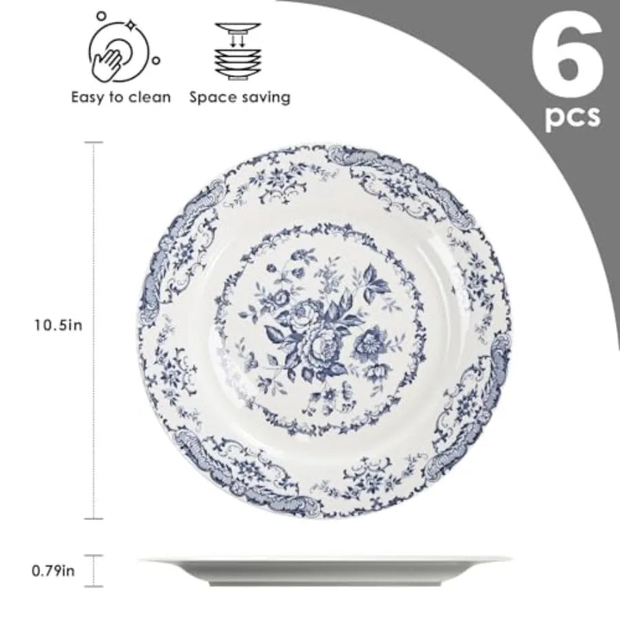 Dinner Plates Ceramic Plates Set of 6