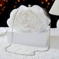 Elegant Rose Flowers Evening Clutch
