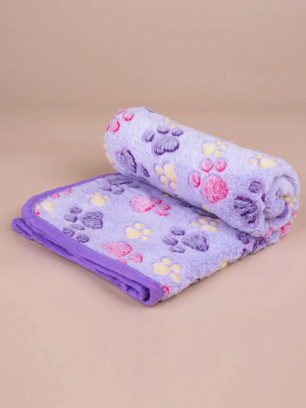 Soft Purple Fleece Blanket