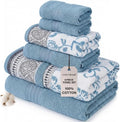 Jacquard 6-Piece Towel Set