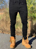 Men's Slim Fit  Washed Jeans