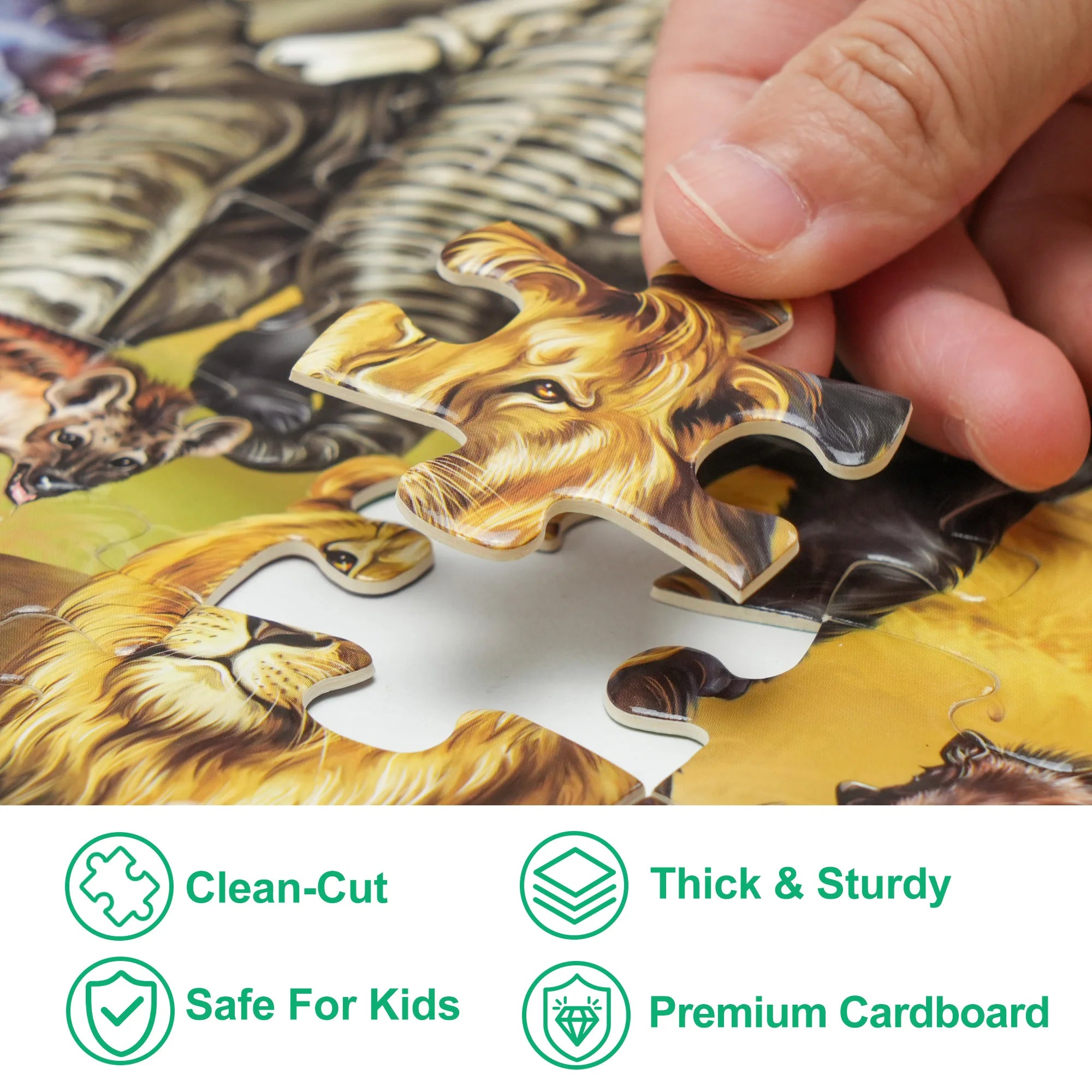Two in One, 100 Piece Double sided Puzzles