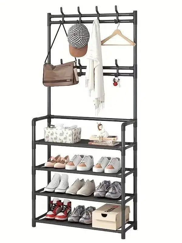 Entryway Shoe & Coat Rack