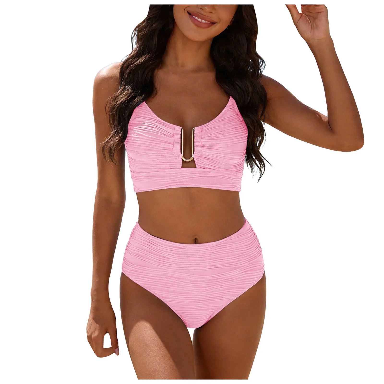 Two Piece  Retro  Tankini Brazilian Swimwear