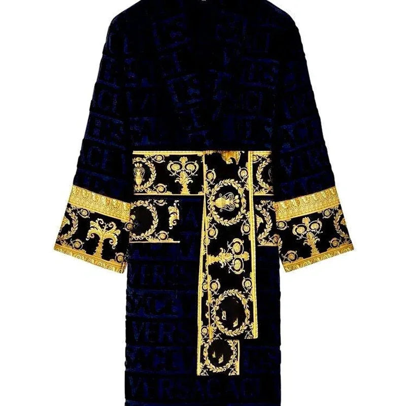 Long Sleeve Adult Bathrobe w/ Pockets