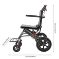 Elderly Foldable Transport Wheelchair