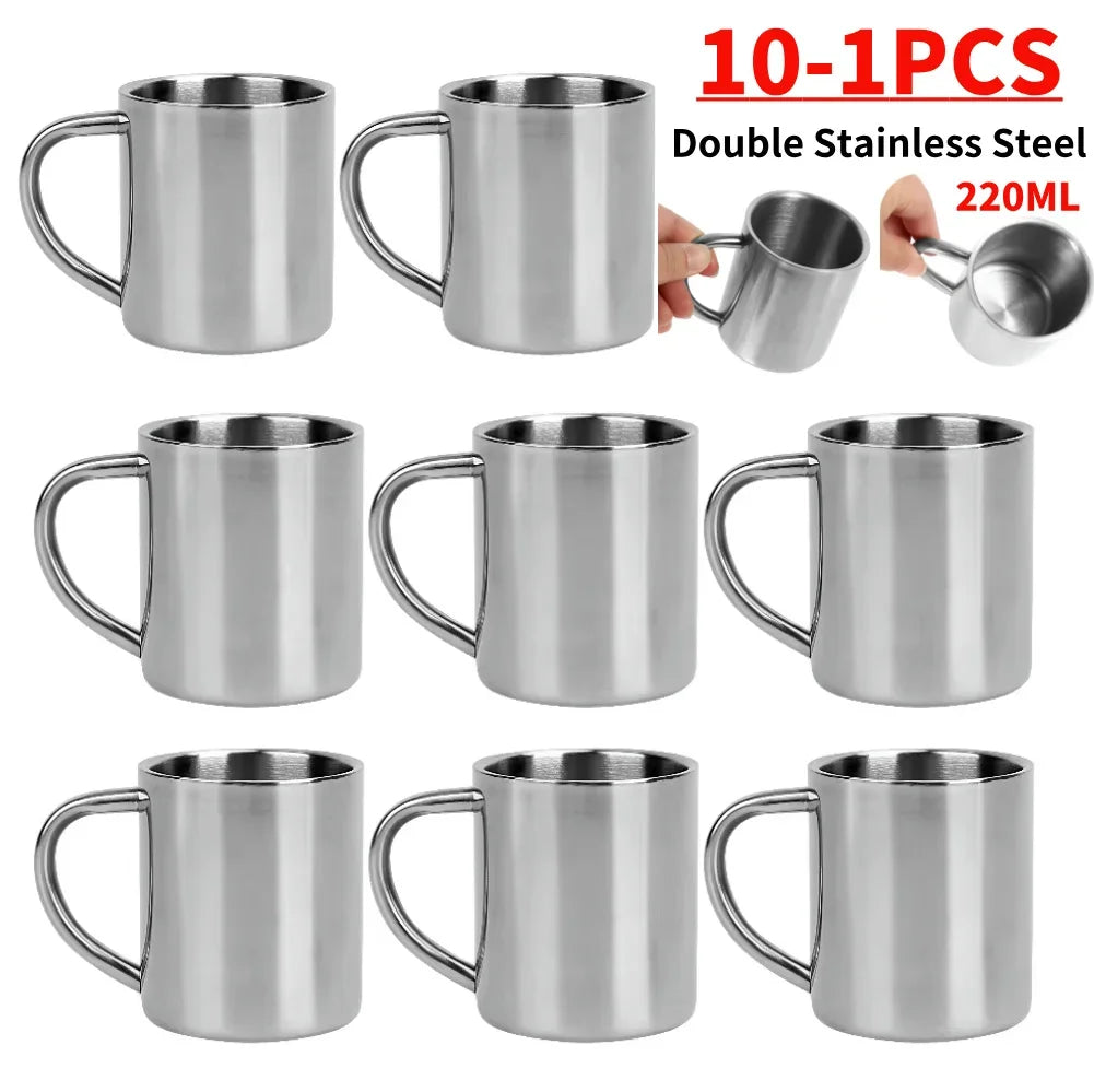 Stainless Steel Double Wall Mug For Outdoors