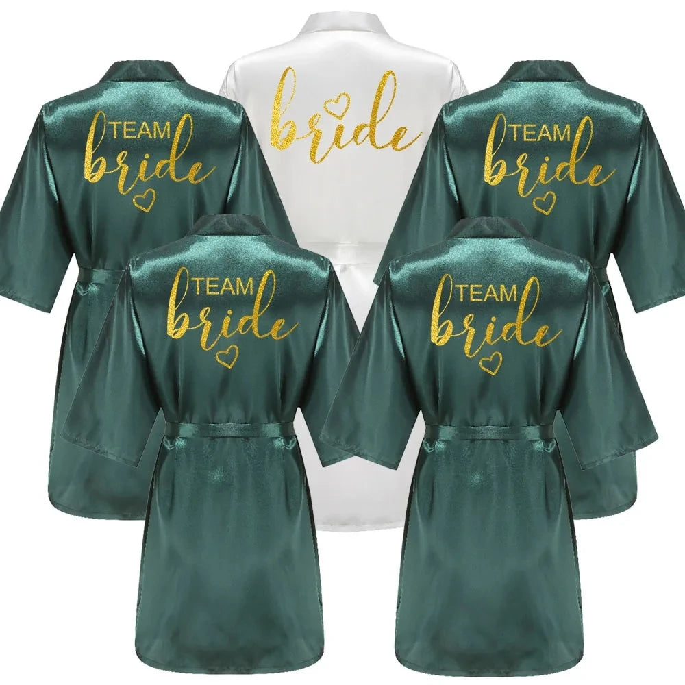 Wedding Party Satin Robes