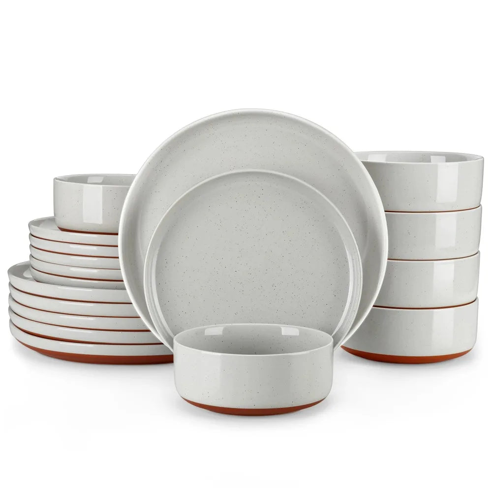 18 Piece Stoneware Dinner Set