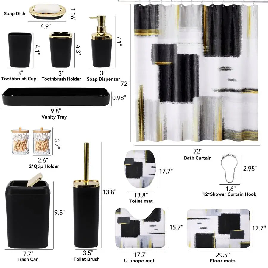 Complete Bathroom Set & Accessories