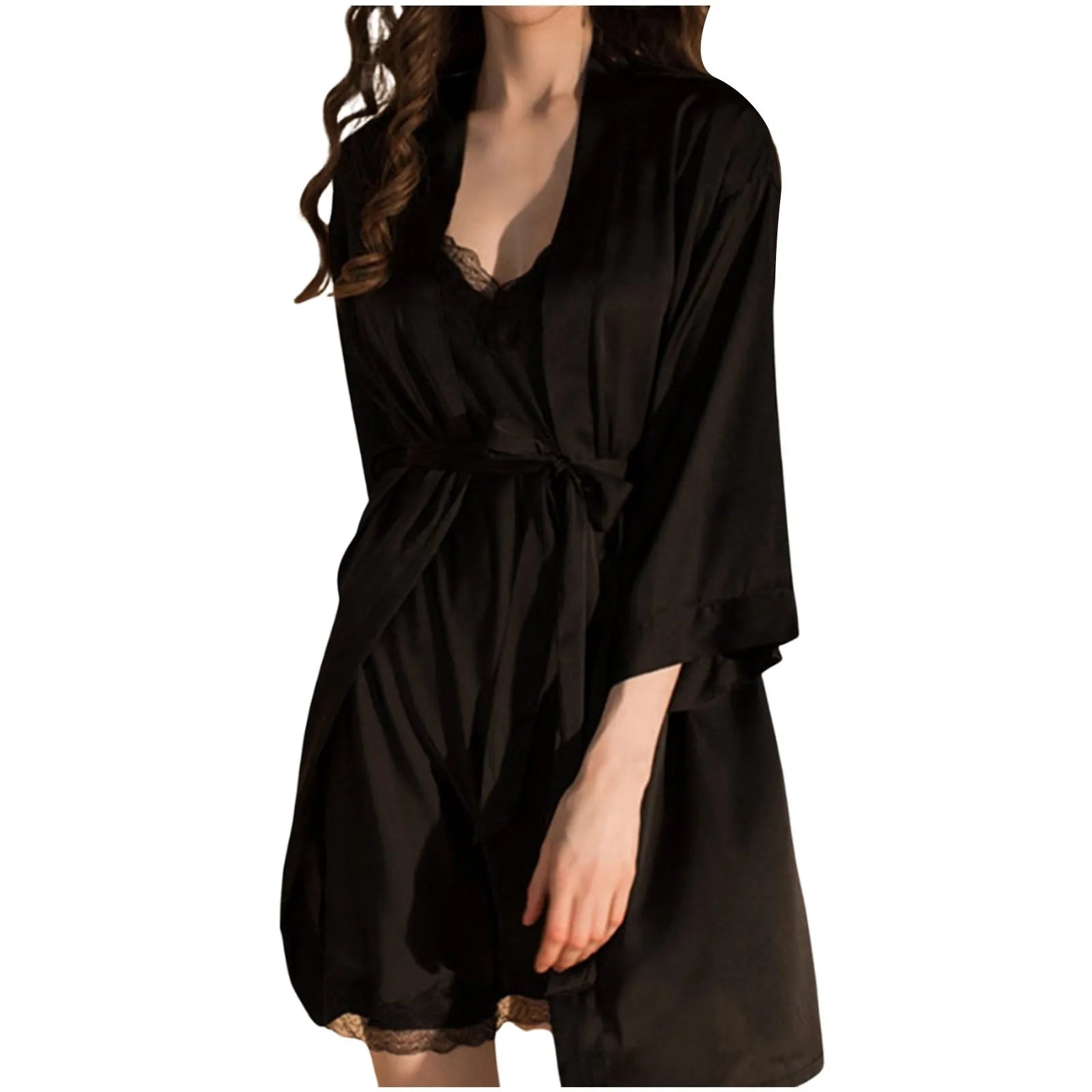 Silk Nightgown Set