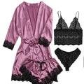 Sexy Four Piece Lingerie Set