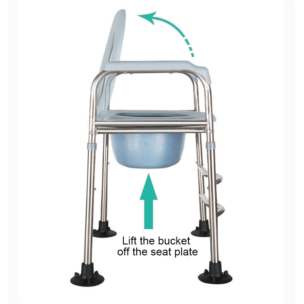 Raised Toilet Seat High Toilet Seat with Armrests