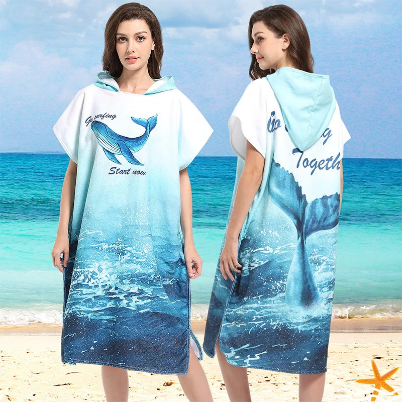 Microfiber Hooded Towel Men/ Women