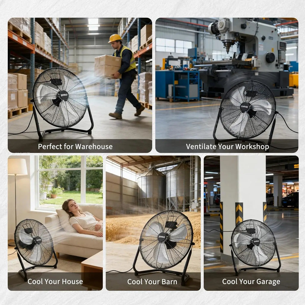 High Velocity Heavy Duty Industrial Fan