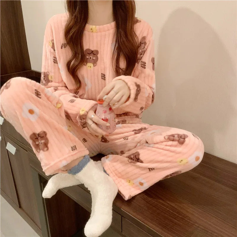 New Fleece Winter Pajamas