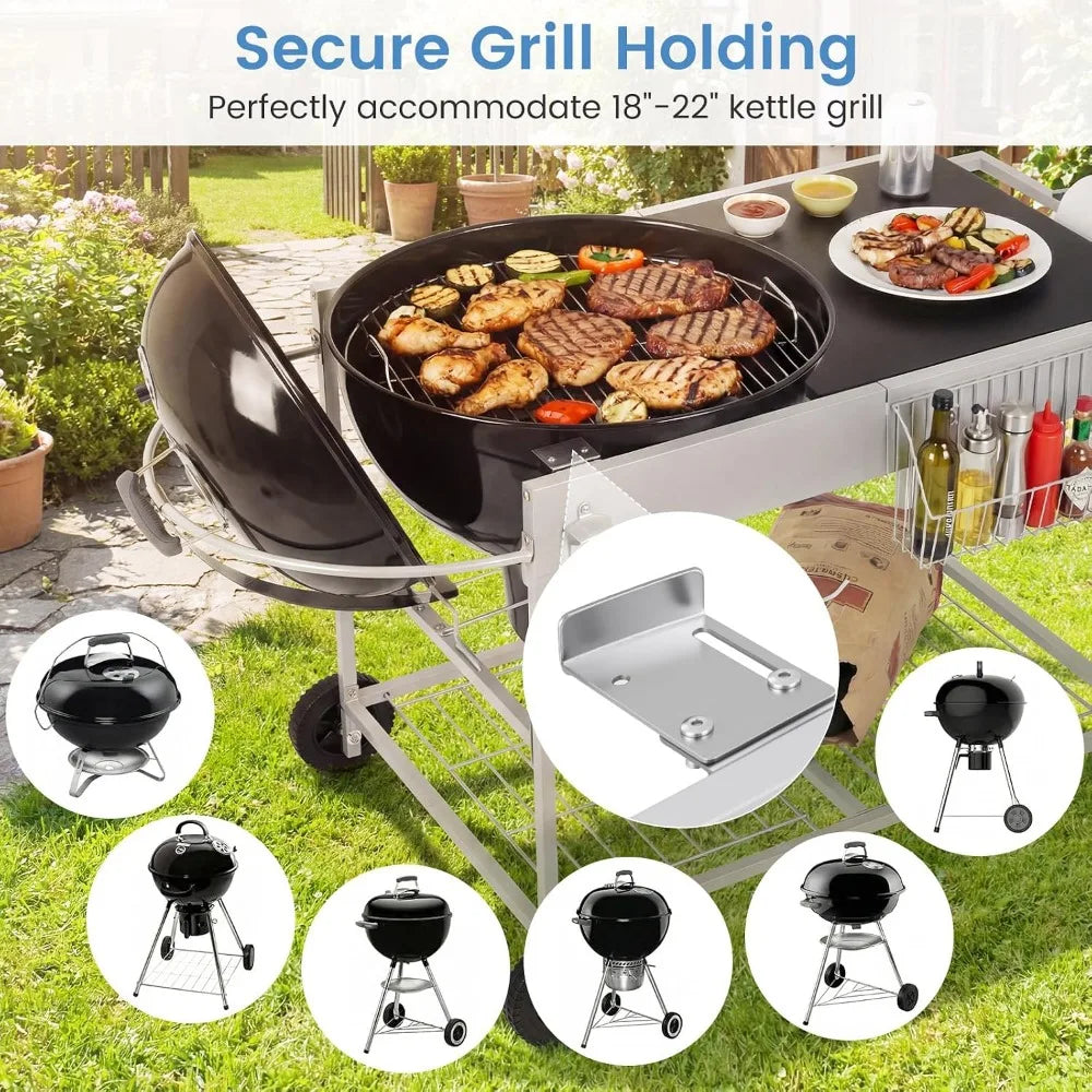 BBQ Grill Cart