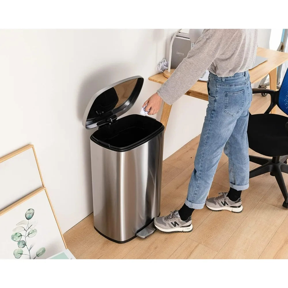 Kitchen Step Trash Can