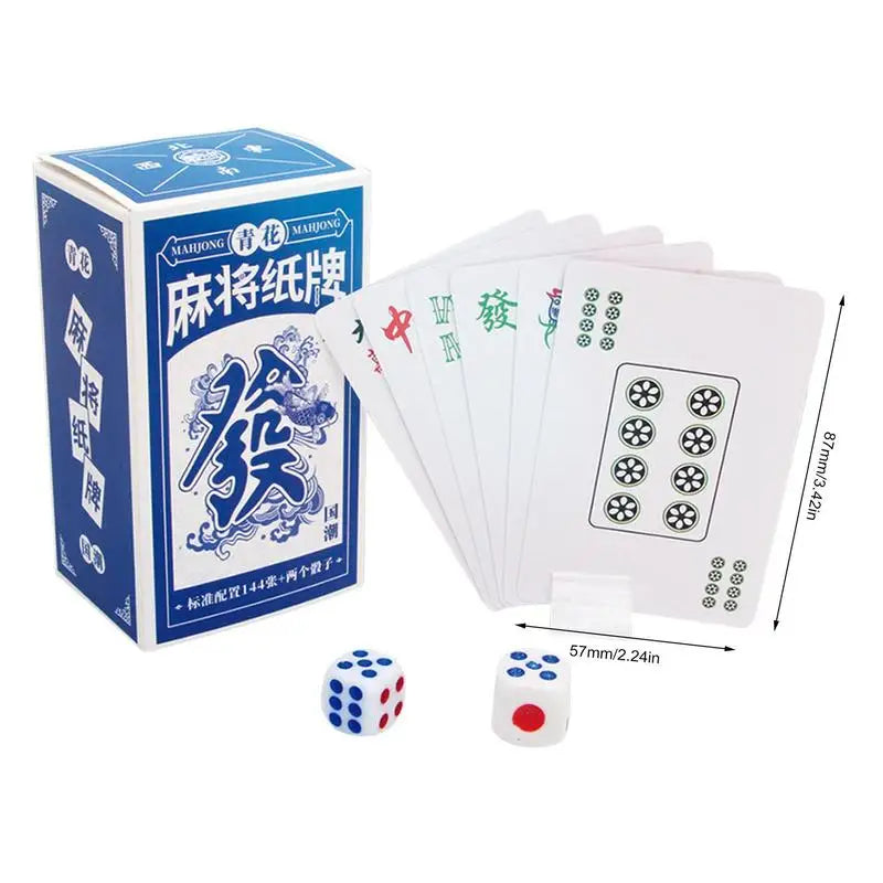 Mahjong Playing Cards Water-proof