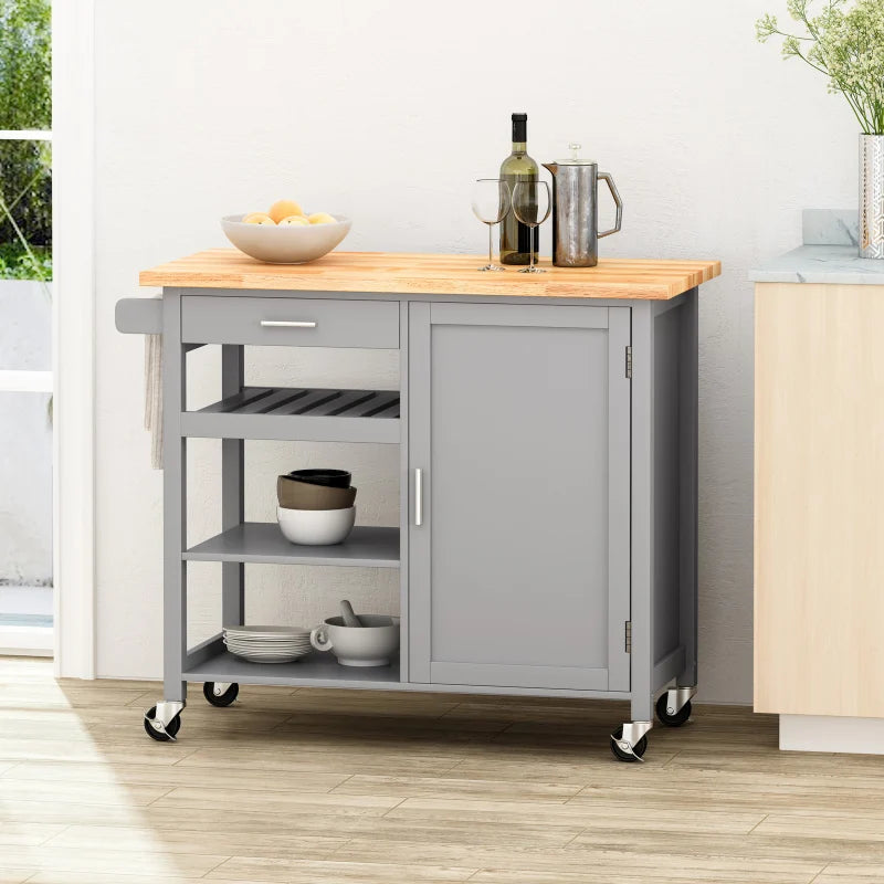 Kitchen 41" Island Cart