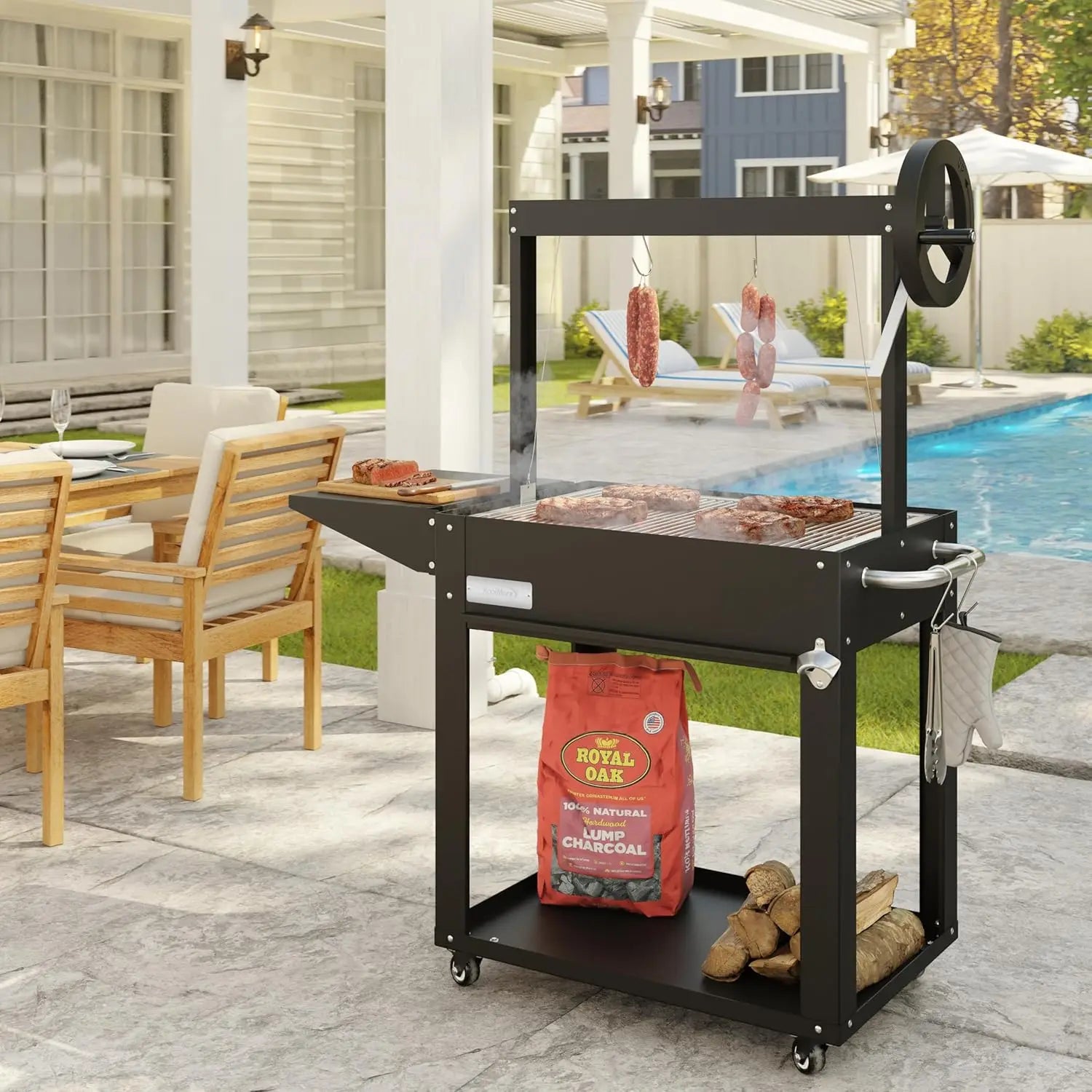 Heavy Duty 50" BBQ Style Grill