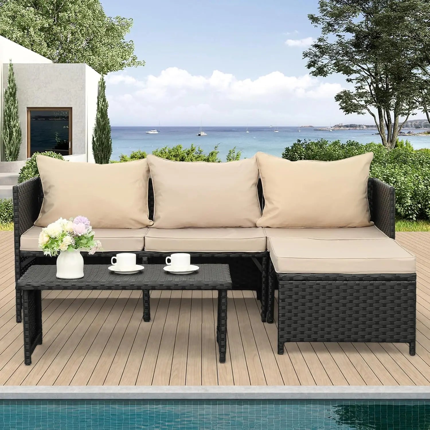 Beautiful 3 - Piece Garden Set