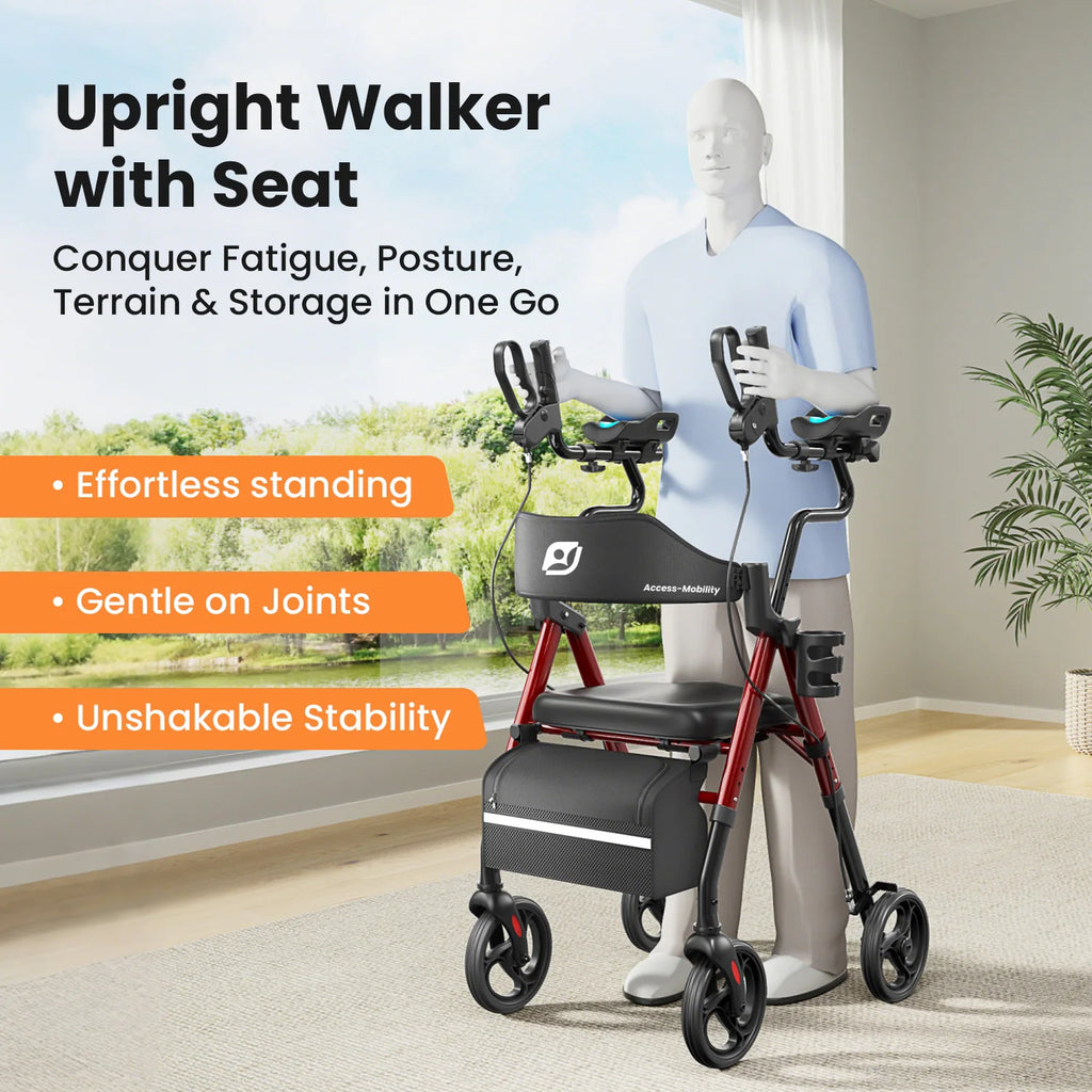 Stand-Up Rollator for Seniors