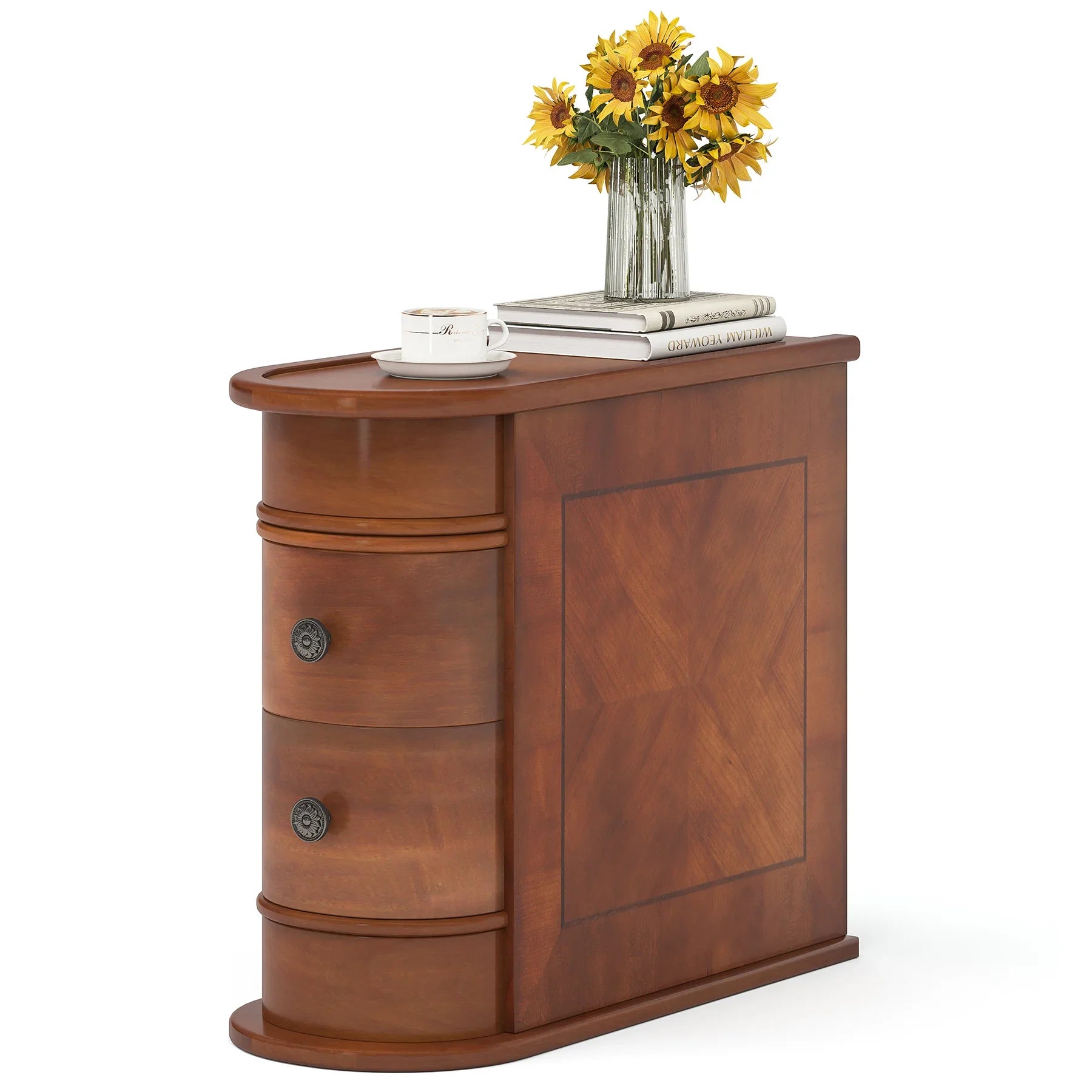 Solid Wood End Table