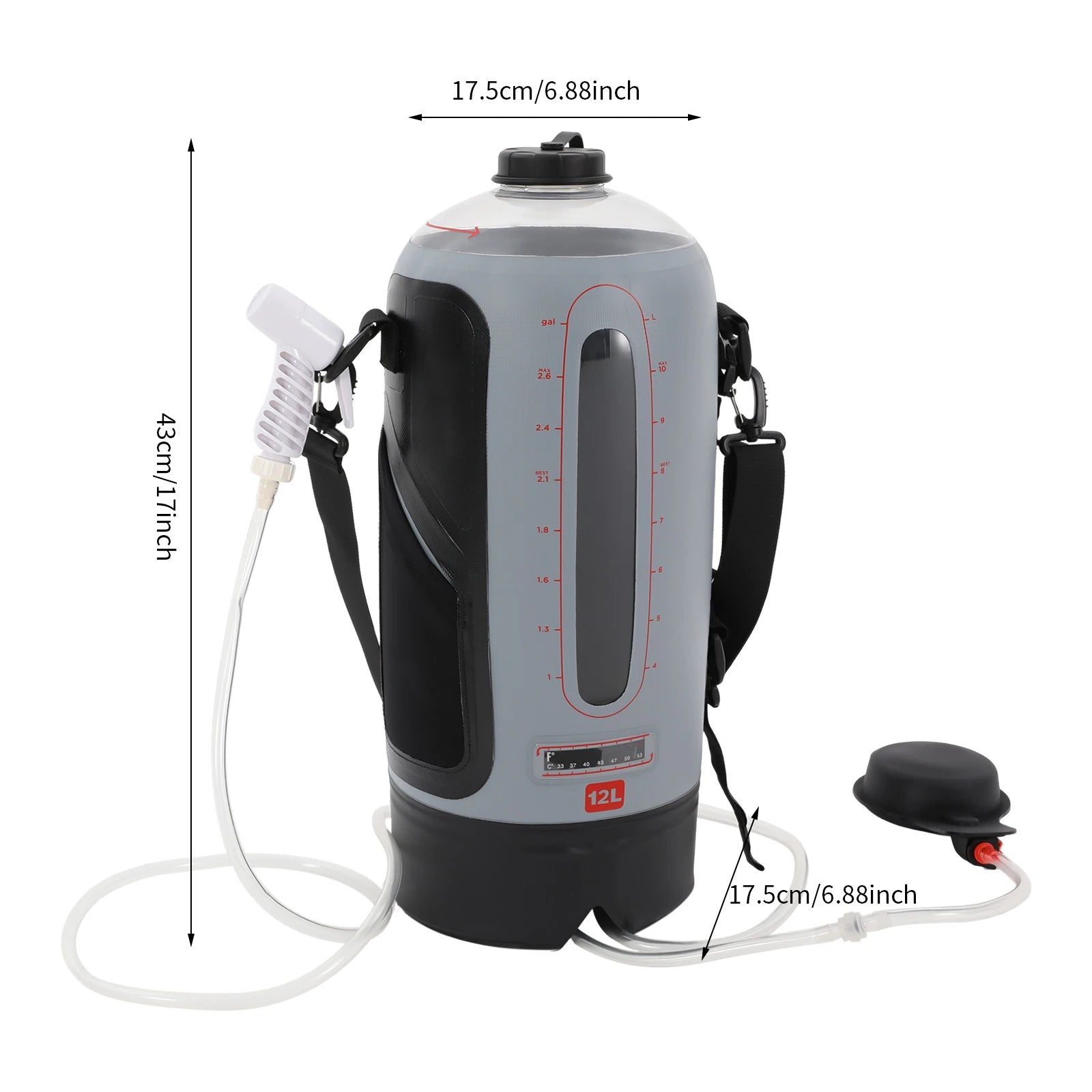 Camping 12L Shower Pump
