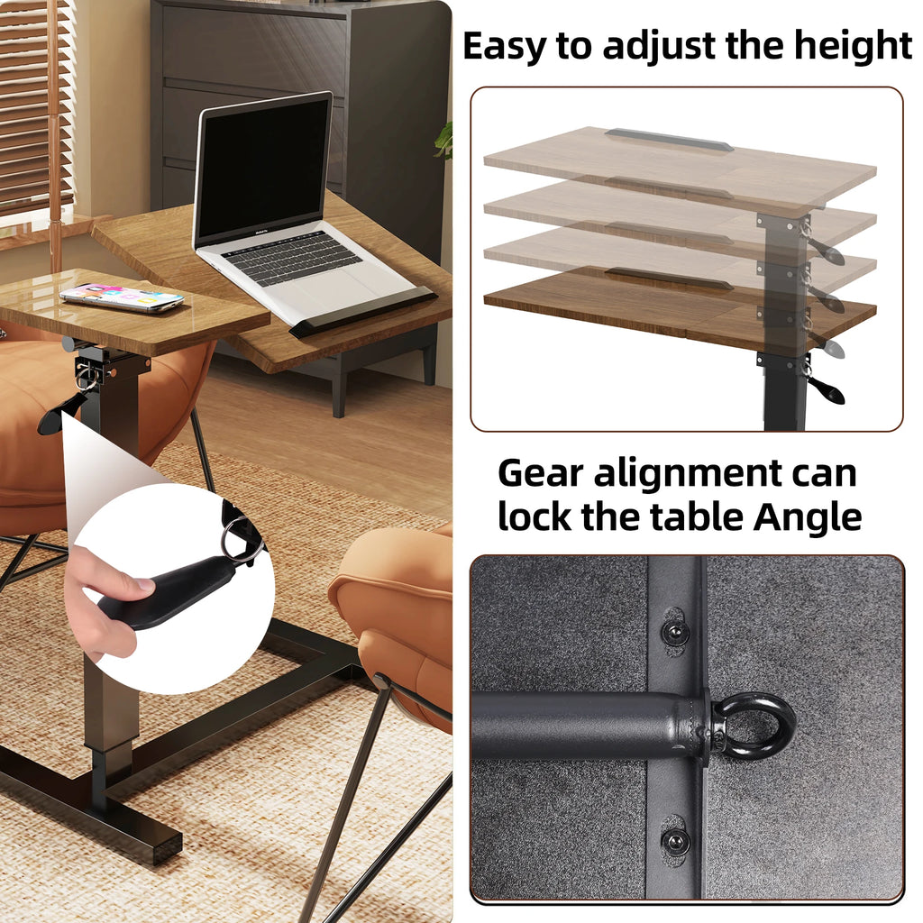 Height Adjustable Overbed Table