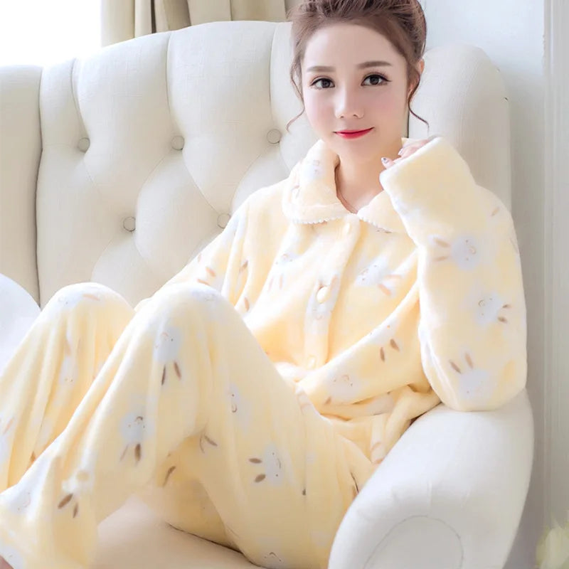 New Winter Pajamas Set