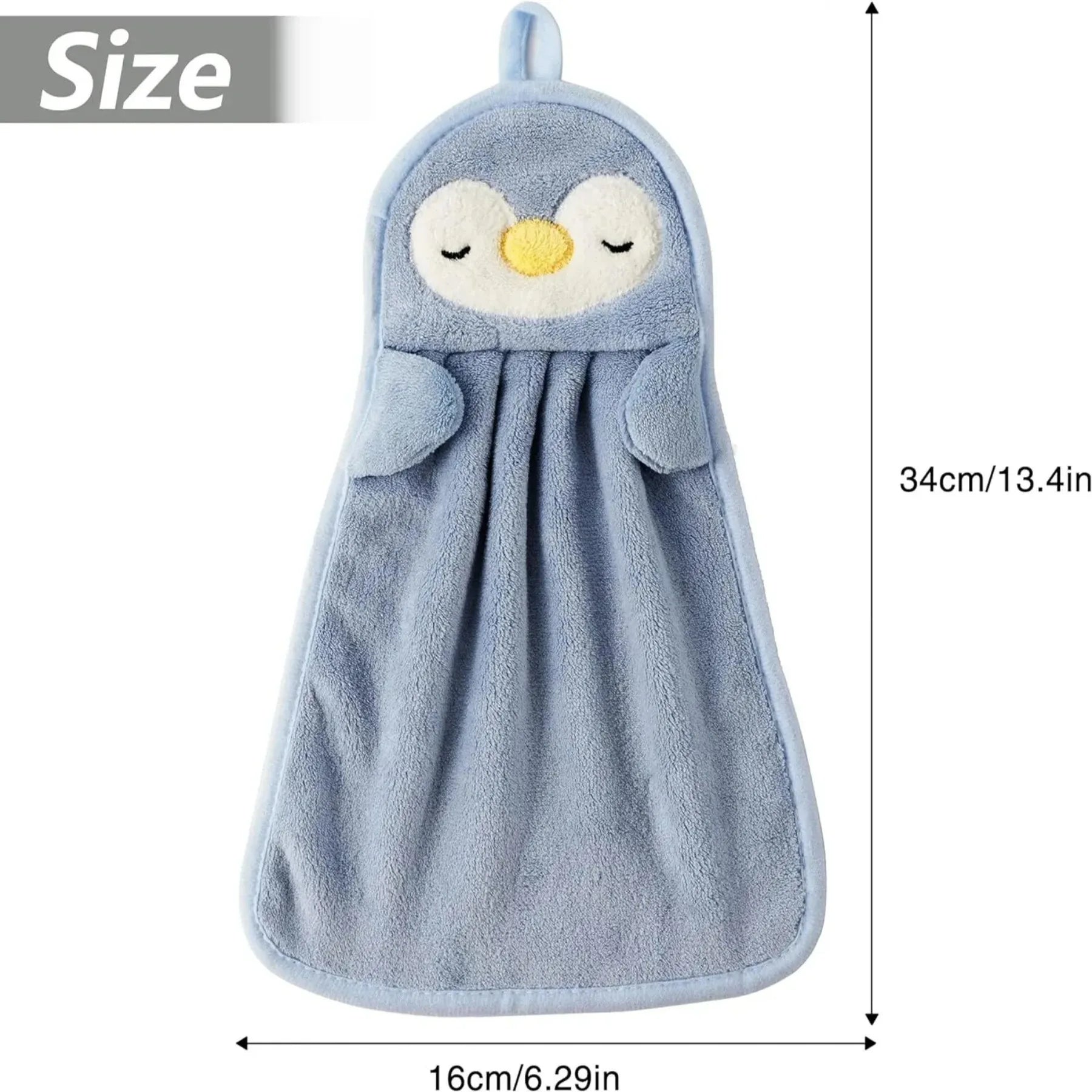 Cute Animal Kids Toddler Hand Towels