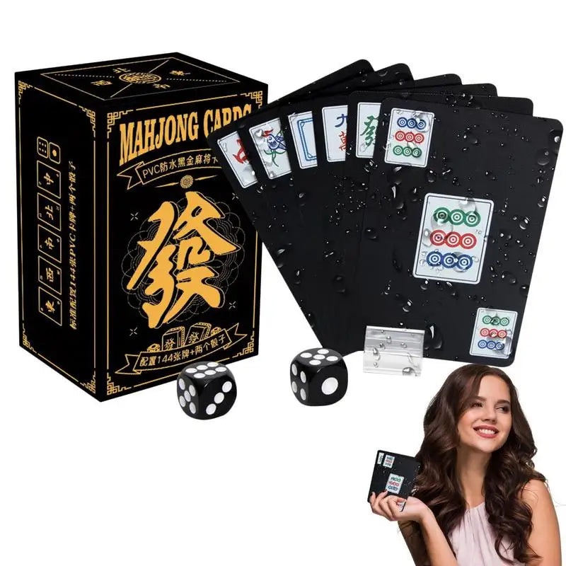 Mahjong Playing Cards Water-proof