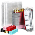 Aluminum Foil Mini Loaf Pans with Lids