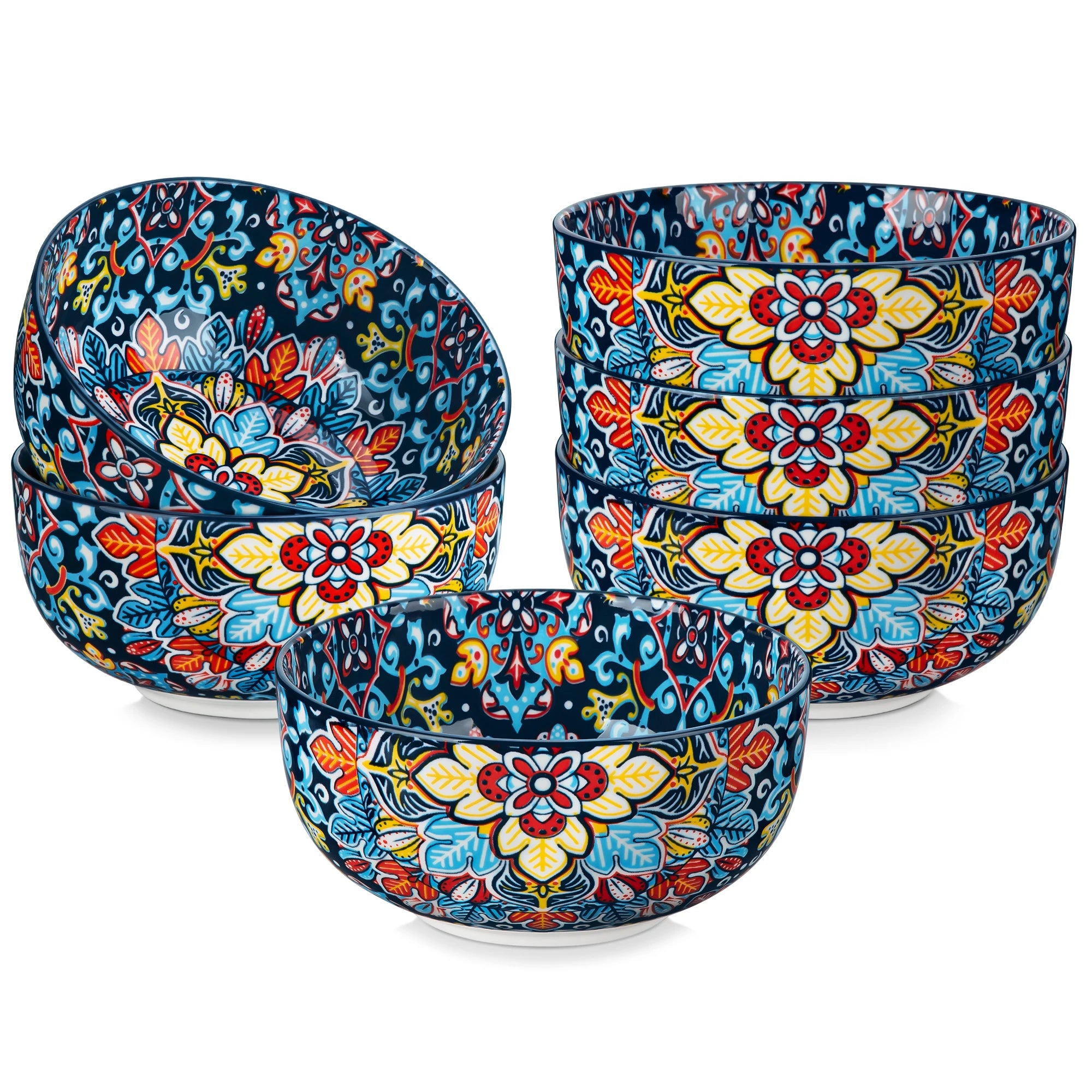 6/12 Piece Cereal Bowls Set 28 Oz