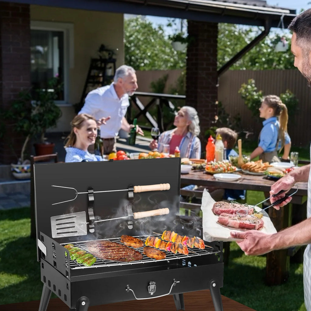 Portable Charcoal BBQ Grill