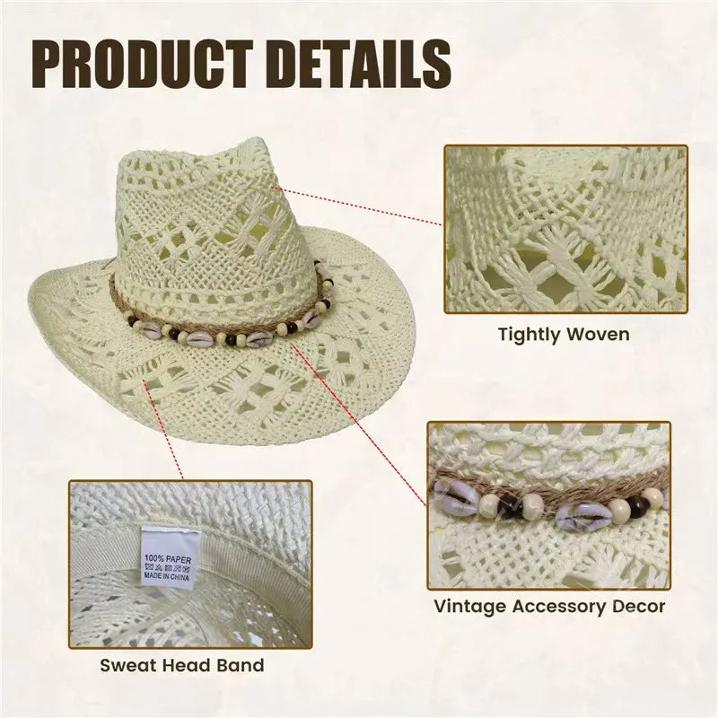 Straw Hat Beach Women/ Men