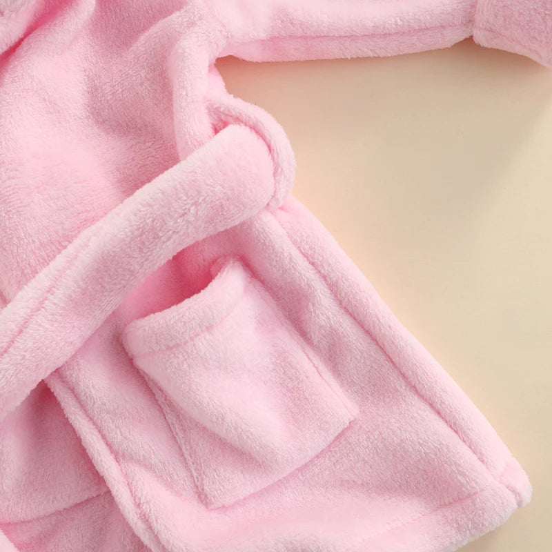 Children's Plush Bathrobe
