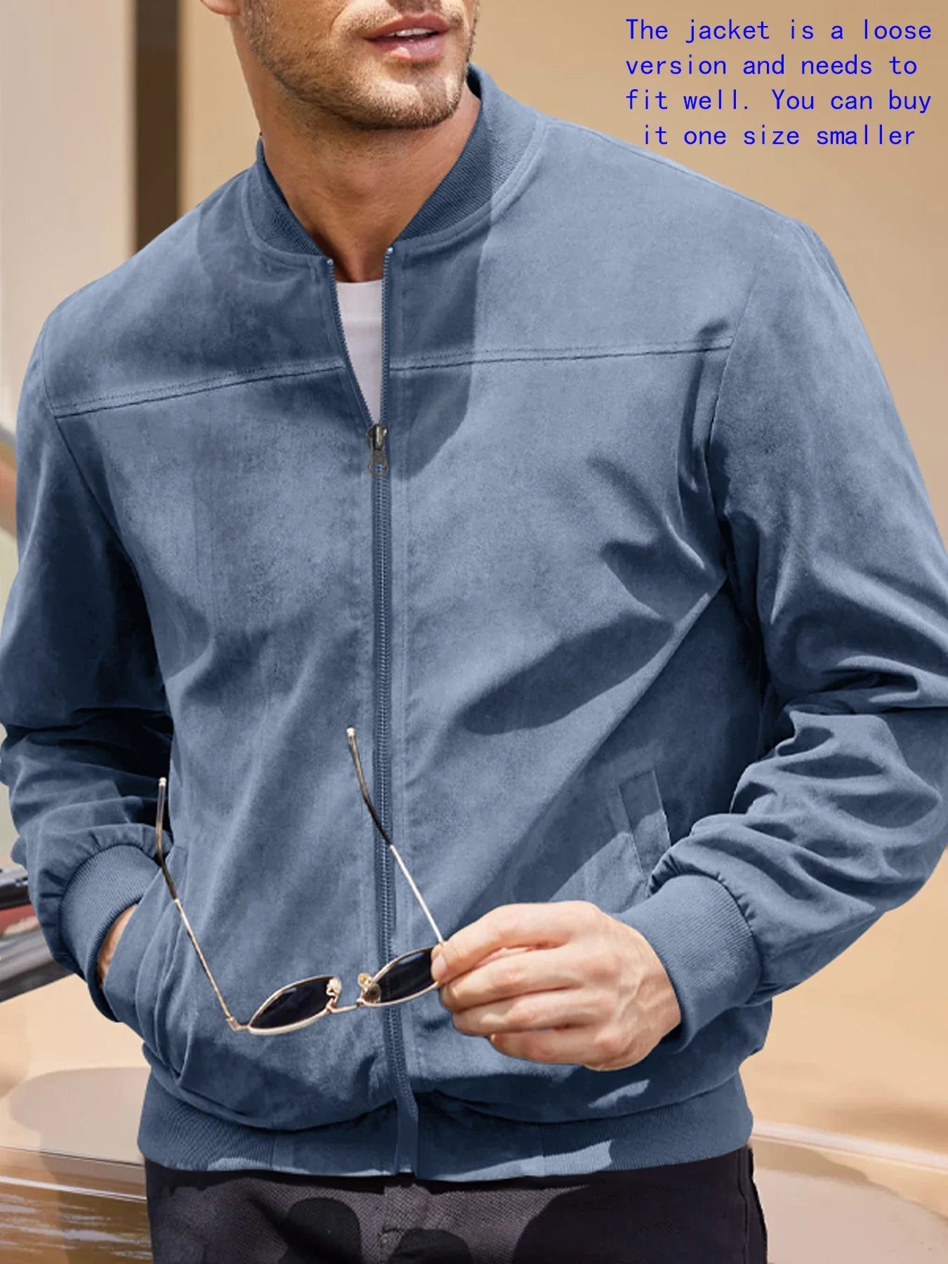 Casual Suede Jacket