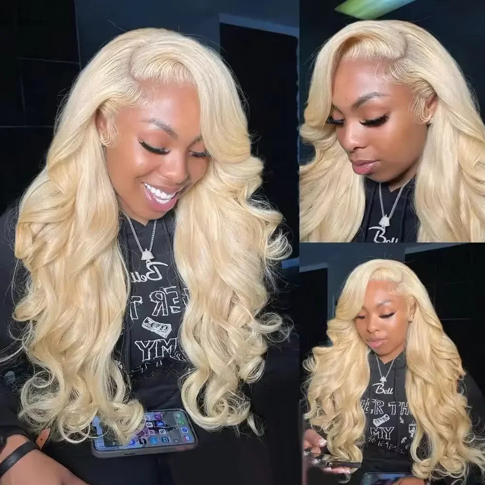 613 Honey Blonde 13x6 HD Lace Frontal Wigs
