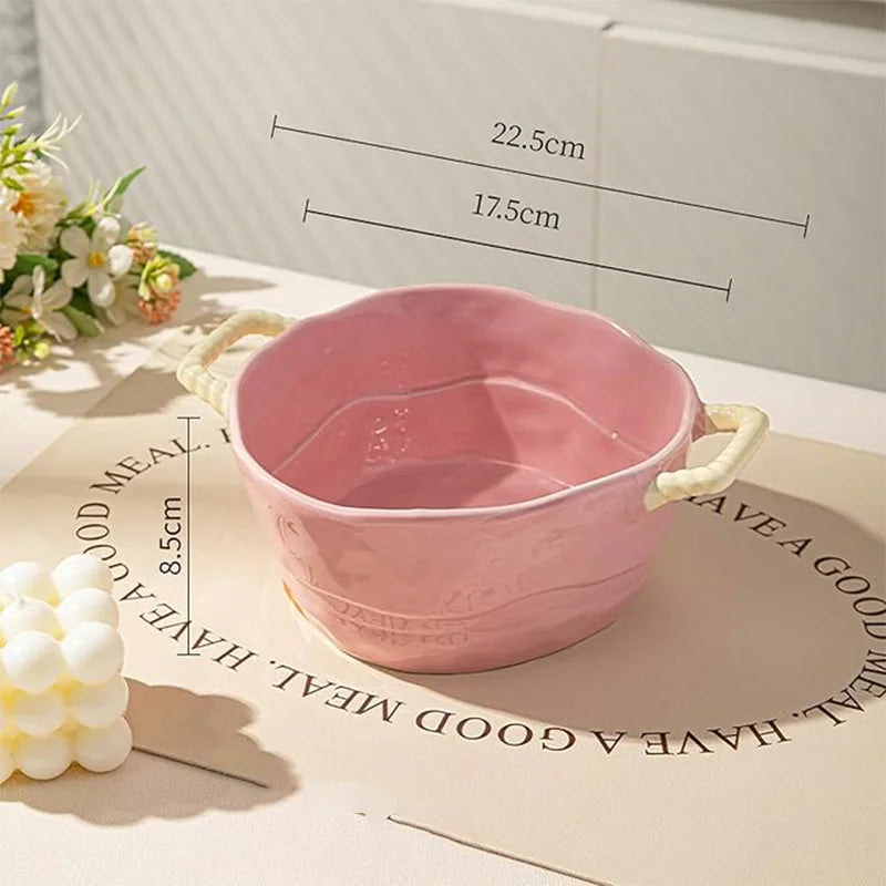 Large Size Ceramic  Versatile Serving Bowls