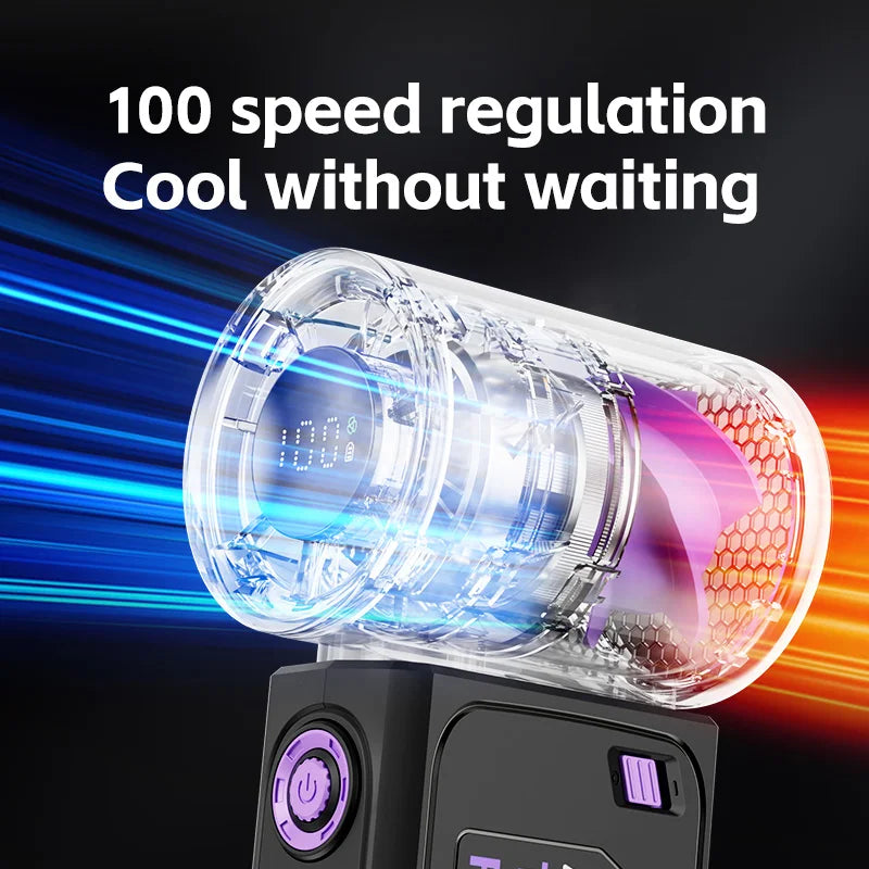 New High Speed Turbo Air Handheld Fan