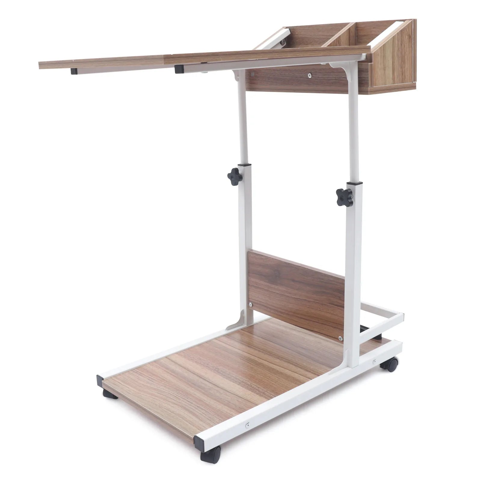 Rolling Portable Office Laptop Desk