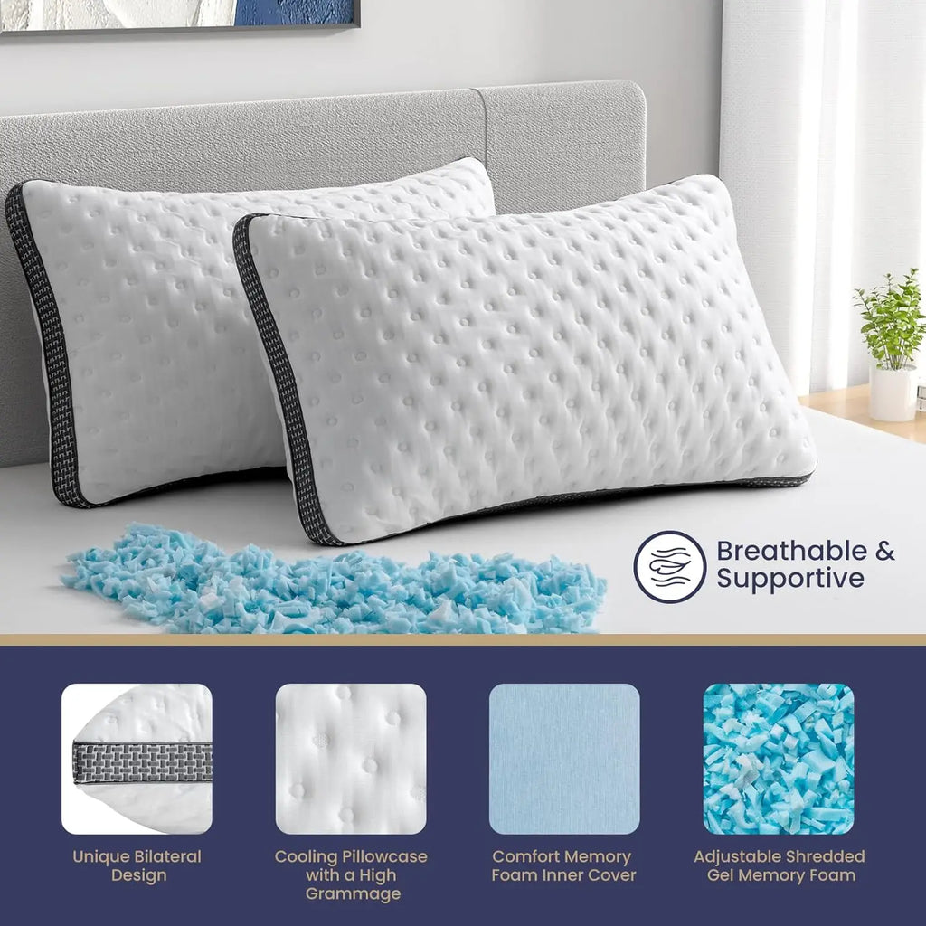 BedStory Queen Cooling Pillow 1 Pack